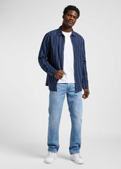 Męskie Spodnie Lee Daren Horizon Blue 112367189