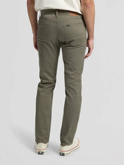 MESKIE SPODNIE LEE DAREN LICHEN OLIVE 112376405