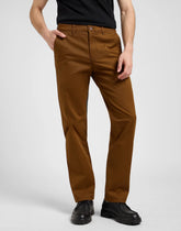 Spodnie Męskie Lee Regular Chino Quail Brown 112370608