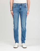 Męskie Spodnie Lee Rider Rugged Blues 112378736