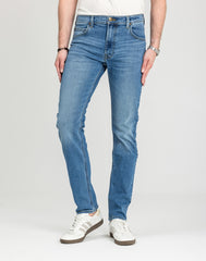 Męskie Spodnie Lee Rider Rugged Blues 112378736
