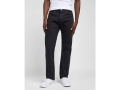 Męskie Spodnie Lee Slim Fit MVP Black 112324636