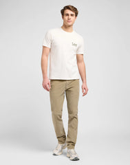 MESKIE SPODNIE LEE SLIM FIT MVP OSCAR KHAKI 112370603