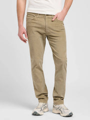 MESKIE SPODNIE LEE SLIM FIT MVP OSCAR KHAKI 112370603