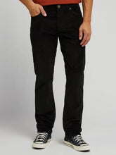 Męskie Spodnie Lee Straight Fit MVP Black 112343355