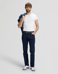 Męskie Spodnie Lee Straight Fit MVP Rivet Navy 112376326
