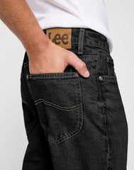 MESKIE SPODNIE LEE WEST DEEP BLACK 112373323
