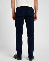 Męskie Spodnie Materiałowe Lee Daren Zip Fly Rivet Navy 112373981