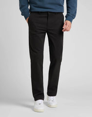 Męskie Spodnie Materiałowe Lee Regular Chino Black 112322422