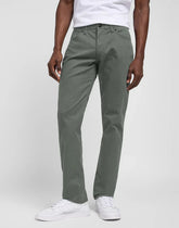 Spodnie Męskie Materiałowe Lee Straight Fit MVP Olive Grove 112349250