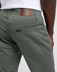 Spodnie Męskie Materiałowe Lee Straight Fit MVP Olive Grove 112349250