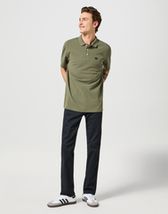 MĘSKIE SPODNIE MATERIAŁOWE WRANGLER GREENSBORO BLACK 112355031