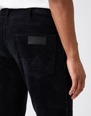 Męskie Spodnie Materiałowe Wrangler Greensboro Black W15QA2100 112141182