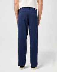Męskie Spodnie Materiałowe Wrangler Relaxed Chino Navy 112373190