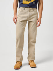 MĘSKIE SPODNIE WRANGLER 13MWZ PREWASHED TAN 112358473