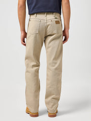 MĘSKIE SPODNIE WRANGLER 13MWZ PREWASHED TAN 112358473