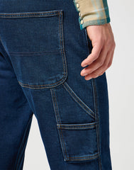 Męskie Spodnie Jeansowe Wrangler Carpenter Sea Bed 112355015