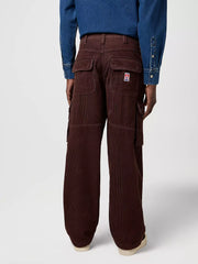 Męskie Spodnie Wrangler Cj Loose Cargo Mahogany 112371049