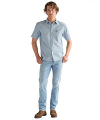 Męskie Spodnie Jeansowe Wrangler Greensboro Airy Blue 112378458