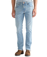 Męskie Spodnie Jeansowe Wrangler Greensboro Airy Blue 112378458