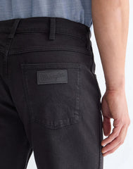 Męskie Spodnie Wrangler Greensboro Black Rinse 112362309