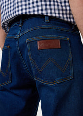 Męskie Spodnie Jeansowe Wrangler Greensboro Cosmic Blue 112362339