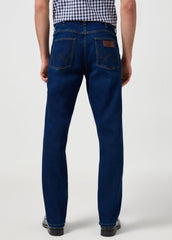 Męskie Spodnie Jeansowe Wrangler Greensboro Cosmic Blue 112362339