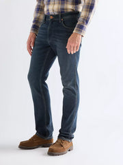 MESKIE SPODNIE WRANGLER GREENSBORO FADED 112377797