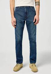 MESKIE SPODNIE WRANGLER GREENSBORO FOG 112364949