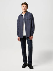 Męskie Spodnie Wrangler Greensboro Indigo Coated 112370719
