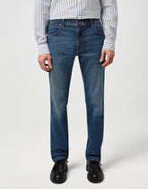 Męskie Spodnie Wrangler Greensboro Marine Tint 112371009