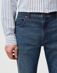 Męskie Spodnie Wrangler Greensboro Marine Tint 112371009