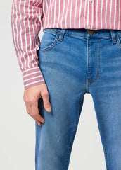 Męskie Spodnie Jeansowe Wrangler Greensboro Mosaic 112362335