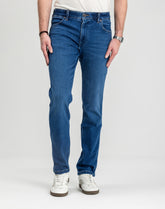 Męskie Spodnie Jeansowe Wrangler Greensboro Olympia 112341419