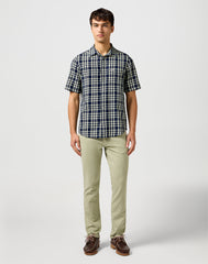 MESKIE SPODNIE WRANGLER GREENSBORO TEA 112362440