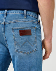 Męskie Spodnie Wrangler Larston Coastal Blue 112371569