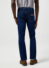 Męskie Spodnie Jeansowe Wrangler Larston Cosmic Blue 112362544