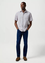 Męskie Spodnie Jeansowe Wrangler Larston Cosmic Blue 112362544