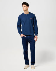 Męskie Spodnie Wrangler Larston Dark Wash 112373151