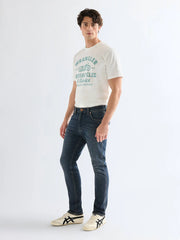 Męskie Spodnie Wrangler Larston Faded 112377818