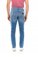 Męskie Spodnie Jeansowe Wrangler Larston Halt 112347425