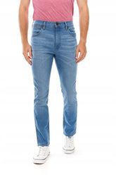 Męskie Spodnie Jeansowe Wrangler Larston Halt 112347425