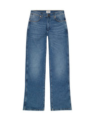 Meskie Spodnie Wrangler Loose Boot Sky Breeze 112371340