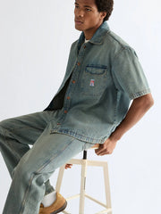 MESKIE SPODNIE WRANGLER LOOSE STRAIGHT CANYON SHADE 112377841
