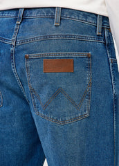 Meskie Spodnie Wrangler Loose Straight Retro Blue 112371018