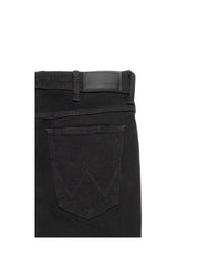MESKIE SPODNIE WRANGLER REGULAR BLACK RINSE 112125980