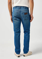 Męskie Spodnie Jeansowe Wrangler River Mosaic 112362543