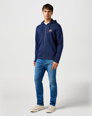 Męskie Spodnie Jeansowe Wrangler River Mosaic 112362543