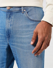 Męskie Spodnie Jeansowe Wrangler River Reflections 112351204