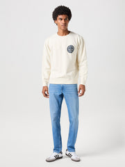 Męskie Spodnie Jeansowe Wrangler River Reflections 112351204